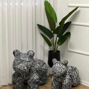 כלבי נאנו דיור שחור לבן