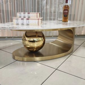 שולחן דובאי שילוב מט ומבריק