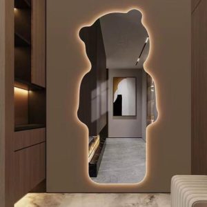 מראת גוף תאורה דגם דובי