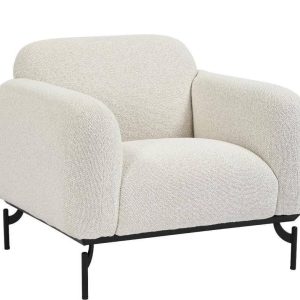 כורסת נילוס בד אריג אבן