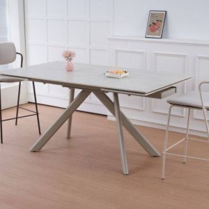 פינת אוכל פורצלן טרוונטין רגל ספיידר סהרה