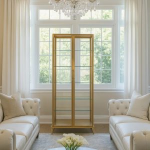 וטרינת דגם אופל זהב