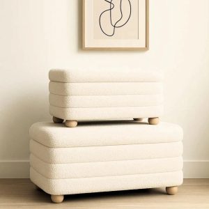 סט הדומים בוקלה שמנת