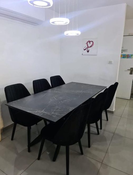 פינת אוכל מלבנית דגם תמר