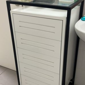 שידת 5 מגירות פתיחה בטאץ