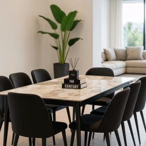 שולחן פינת אוכל פורצלן פנדורה