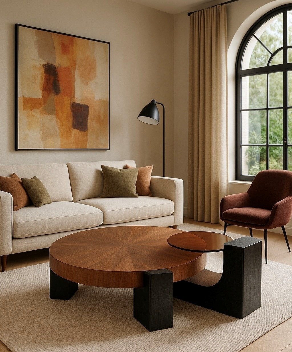 שולחן סלון דגם "איילת"